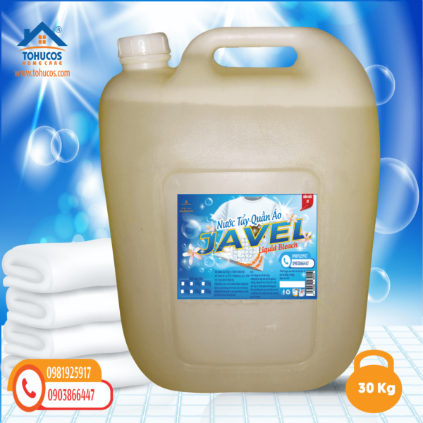 Nước Tẩy Quần Áo Javel (30Kg)